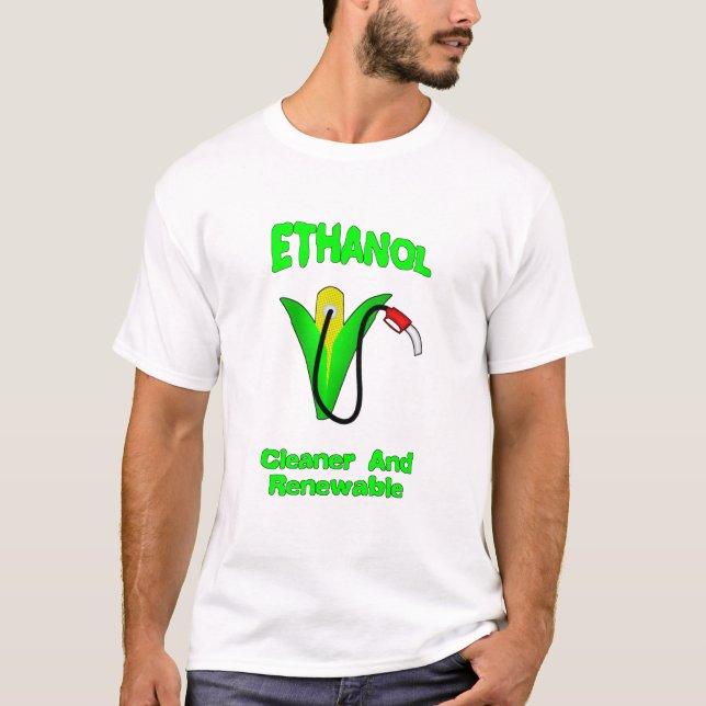 T-shirt Un éthanol plus propre (Devant)