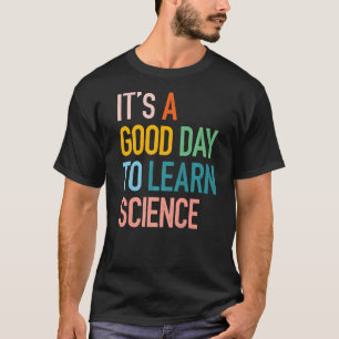 T-shirt Un Étudiant En Sciences Donne Un Bon Jour Pour App