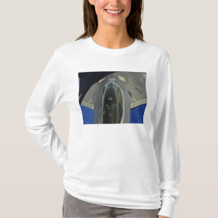 T-shirt Un F-22 Raptor reçoit le carburant d'un KC-135