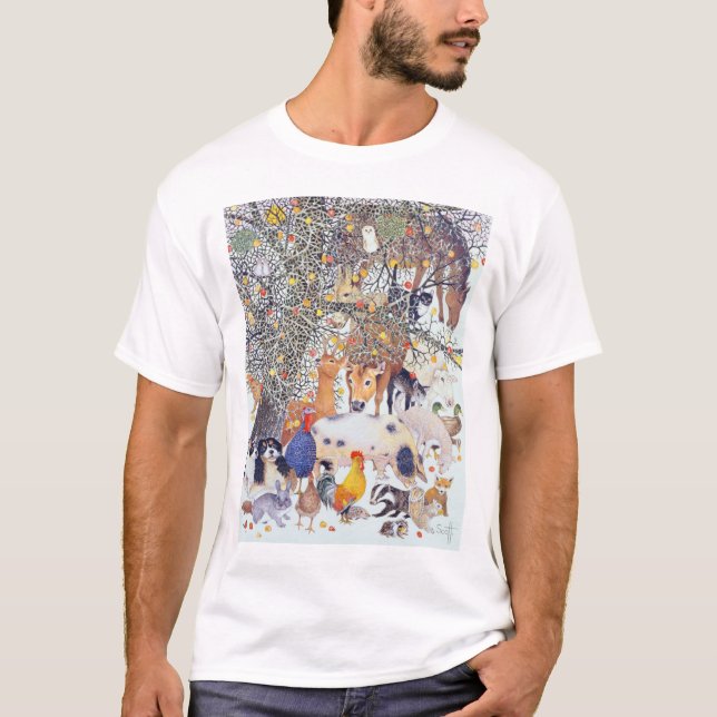 T-shirt Un festin savoureux (Devant)