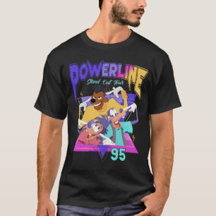 T-shirt Un Film de Goofy Powerline