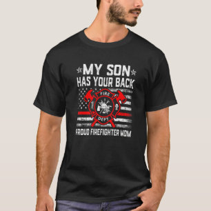T-shirt Un Flamand Américain Mon Fils A Votre Fière Firefi