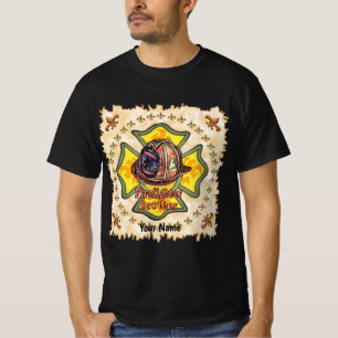 T-shirt Un frère pompier personnalisé