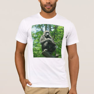 T-shirt Un gorille dans la pensée profonde