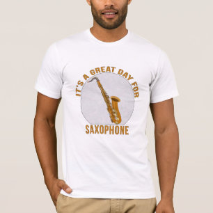 T-shirt Un grand jour pour le saxophone