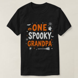 T-shirt Un Grand-Père Éffrayant Funny Halloween Famille Ma