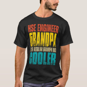 T-shirt Un grand-père ingénieur en HSE comme un grand-père