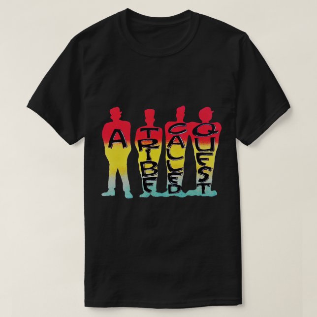 T-shirt Un Groupe De Musique Hip hop Appelé Pour Fan Phife (Design devant)