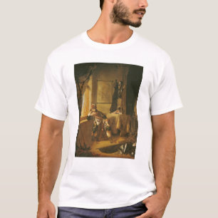 T-shirt Un guerrier dans la pensée