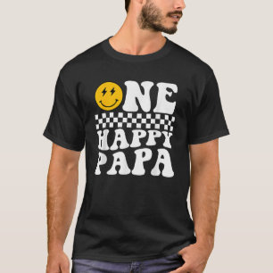 T-shirt Un heureux Dude 1er anniversaire Un Cool Papa Fami