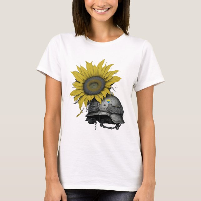 T-shirt Un hommage à l'armée ukrainienne (Devant)