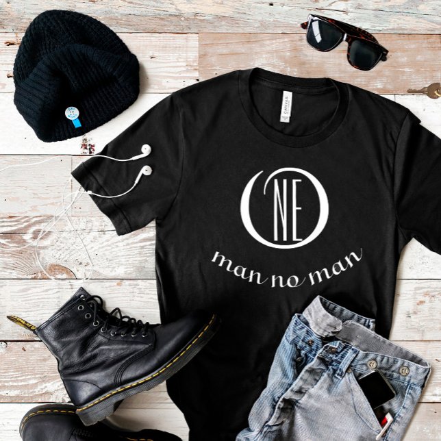 T-shirt Un homme sans homme sagesse dire script (Créateur téléchargé)