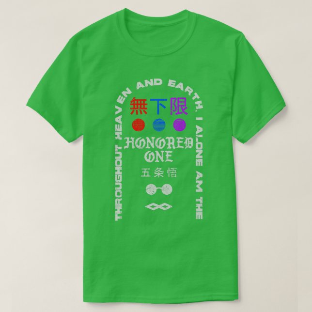 T-shirt Un honoré (Design devant)