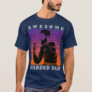 T-shirt Un incroyable papa barbu 32