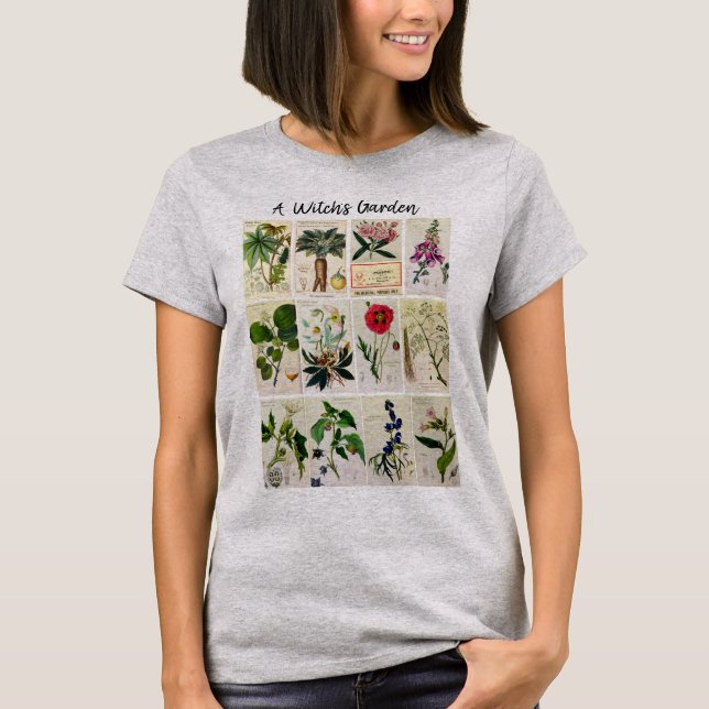 T-shirt Un jardin de sorcières (Devant)