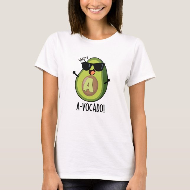 T-shirt Un jeu d'Avocado amusant à vocado (Devant)
