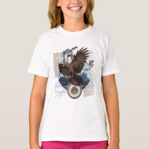 T-shirt Un joli collage avec aigle