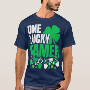 T-shirt Un joueur chanceux Garçons Jour de la Saint Patric