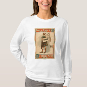 T-shirt Un joueur de cornemuse écossais de "vieux Hoss" d