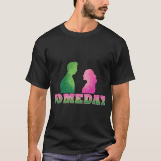 T-shirt Un jour amis rétro