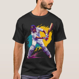 T-shirt Un jour d'Art numérique de cricket