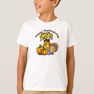 T-shirt Un jour de bon thanksgiving