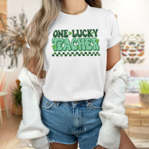 Un Jour de la Saint Patrick d'enseignant chanceux,