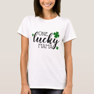 T-shirt Un jour de maman Shamrock Clover St Patrick