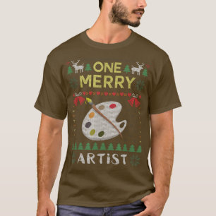 T-shirt Un joyeux artiste peintre Peinture laide Swea de N
