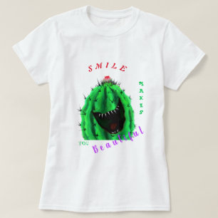 T-shirt Un joyeux cactus au grand sourire - Votre beau sou