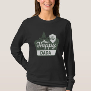 T-shirt Un Joyeux Dada Happy Camper Matching Famille First