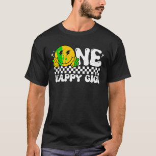 T-shirt Un joyeux Dude Gigi Super 1er Anniversaire Famille