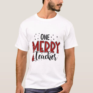 T-shirt Un joyeux enseignant Noël Sublime