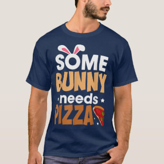 T-shirt Un Lapin A Besoin De Pizzawomen Fille Rabbit Amusa