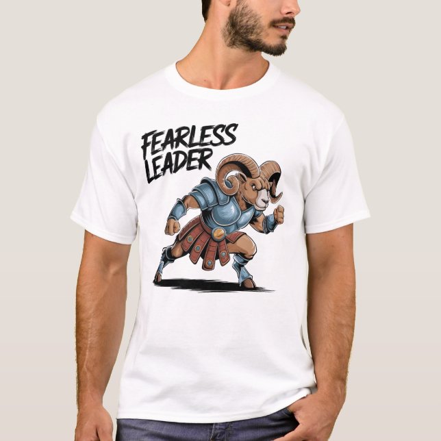 T-shirt Un leader sans peur (Devant)