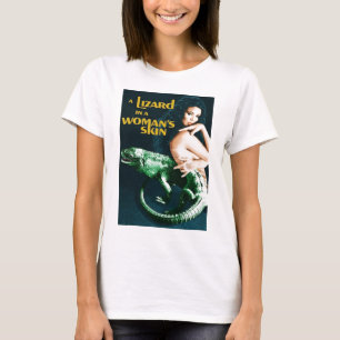 T-shirt Un lézard dans la peau d'une femme, film d'horreur