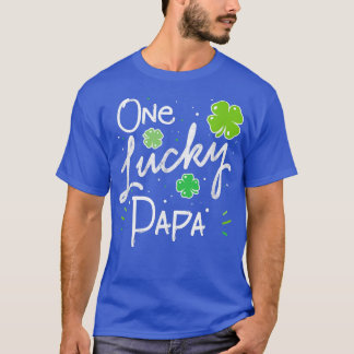 T-shirt Un Lucky Papa Fête des pères St Patrick's 