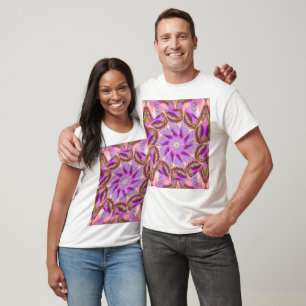 T-shirt Un Lys Dans La Vallée Bohème Abstrait Floral
