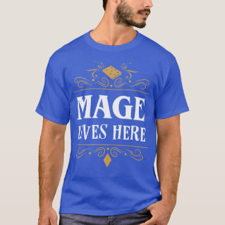 T-shirt Un Mage Vit Ici Classes Série