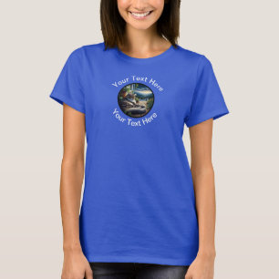 T-shirt Un magnifique chat en coton Maine avec texte perso