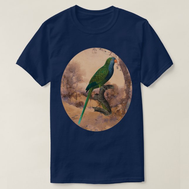 T-shirt Un magnifique perroquet 4 (Design devant)