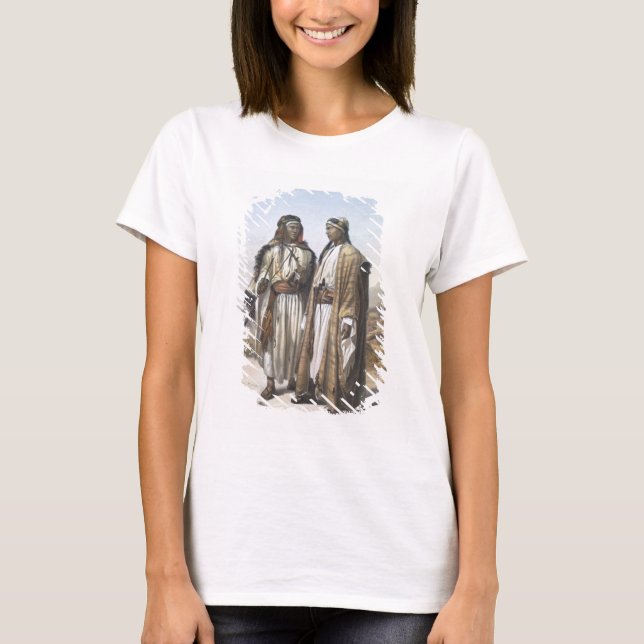 T-shirt Un mahazi et un bédouin de Soualeh, illustration d (Devant)