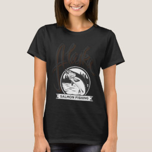 T-shirt Un martin-pêcheur avec un poisson sur le panneau "
