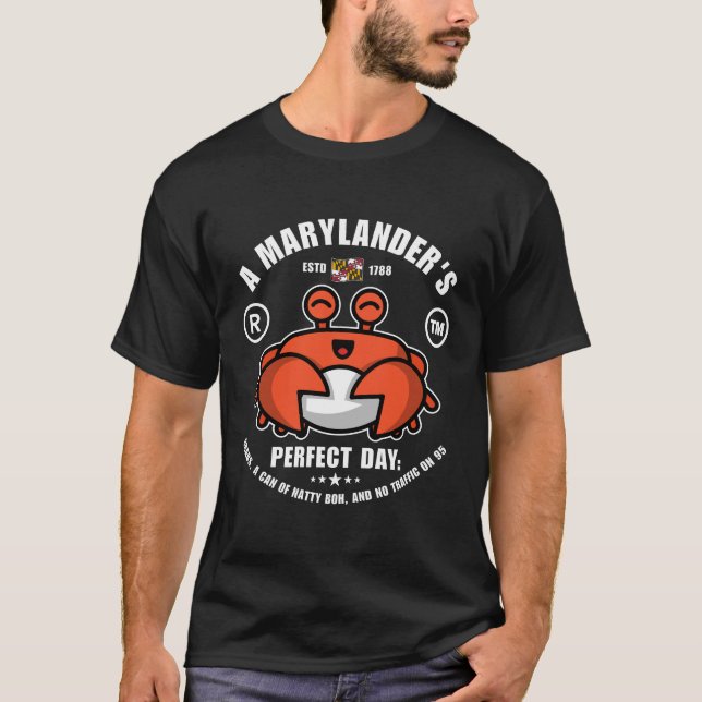 T-shirt Un Marylandais (Devant)