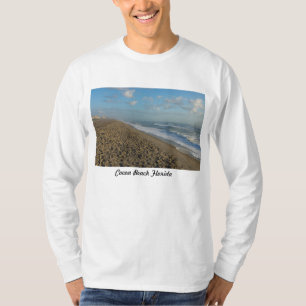 T-shirt Un matin de plage de cacao