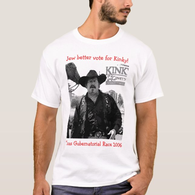 T-shirt Un meilleur vote de juif pour libertin ! (Devant)