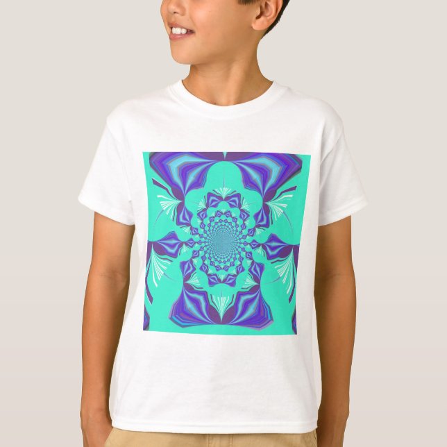 T-shirt Un mélange de kaléidoscope et d'art mandala ! (Devant)