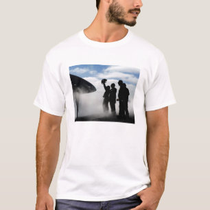 T-shirt Un membre d'équipage de poste de pilotage