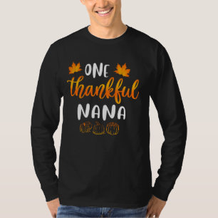 T-shirt Un Merci Nana Fall Thanksgiving Automne Funny M