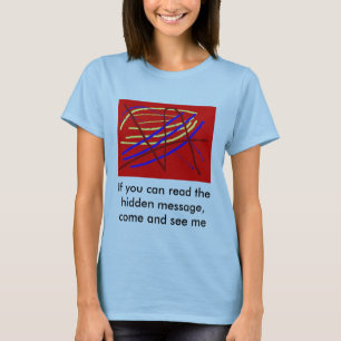 T-shirt Un message caché
